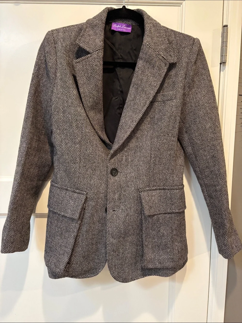 Ralph Lauren Preston Herringbone Blazer